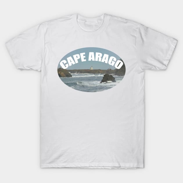 Cape Arago Oregon T-Shirt by stermitkermit